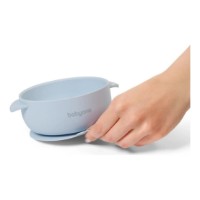 Bol cu ventuză și capac BabyOno Light Blue (1662/01) imaginea #2 — magazin online Desire.md