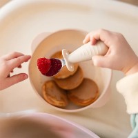 Set lingurita cu furculita BabyOno Beige (1665/03) imaginea #2 — magazin online Desire.md