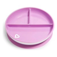 Set de farfurii Munchkin 2pcs Pink//Purple (MUN0070pnkpuronl) imaginea #3 — magazin online Desire.md