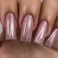 Gel-lac de unghii Joia Vegan Cat Eye 02C Rose Quartz Dust 6ml imaginea #2 — magazin online Desire.md