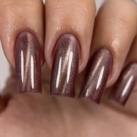 Gel-lac de unghii Joia Vegan Cat Eye 04C Smoky Topaz 6ml imaginea #2 — magazin online Desire.md