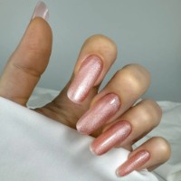 Bază pentru gel-lac Joia Vegan Magic Cat Base 02 Angel Peach 8ml imaginea #2 — magazin online Desire.md