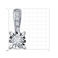 Подвеска SOLOVOV JEWELRY 52-230-01755-1 фото №2 — интернет-магазин Desire.md