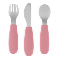 Набор детских столовых приборов Petite&Mars Take&Match Dusty Rose 12m+ (727820)