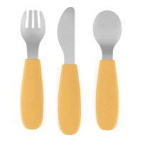 Набор детских столовых приборов Petite&Mars Take&Match Intense Ochre 12m+ (727819)