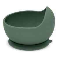 Тарелка силиконовая на присоске Petite&Mars Take&Match Misty Green (707817)