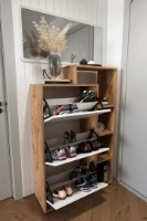 Rafturi pentru pantofi Bofigo 18-04-41 Sapphire Oak/White imaginea #4 — magazin online Desire.md