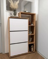 Rafturi pentru pantofi Bofigo 18-04-41 Sapphire Oak/White