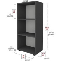 Etajeră Bofigo 13-23-08 Anthracite imaginea #4 — magazin online Desire.md