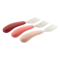 Набор вилок из нержавеющей стали Premaman Pink 3pcs (PRF66D-CCC-UNQ) фото №2 — интернет-магазин Desire.md