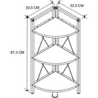 Etajeră Bofigo 15-10-08 Anthracite imaginea #3 — magazin online Desire.md