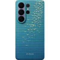 Husa de protecție Pitaka Aaron Button Edge Samsung S26 Ultra Lucid Blue (KS2607U) imaginea #1 — magazin online Desire.md