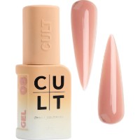 Gel de construcție Cult Bottle Gel 008 Dusty Peach 13ml