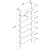 Raft de perete Bofigo 15-66-02 Pine imaginea #3 — magazin online Desire.md