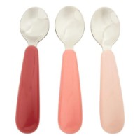 Набор ложек из нержавеющей стали Premaman Yummix Pink 3pcs (PRF66B-CCC-UNQ)