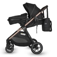 Carucior Coccolle 3in1 Hapi Soley Jet Black imaginea #9 — magazin online Desire.md