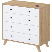 Comodă Bofigo 27-03-41 Sapphire Oak/White imaginea #3 — magazin online Desire.md