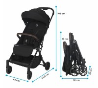 Carucior Coccolle Melia Black imaginea #7 — magazin online Desire.md