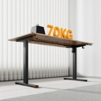 Masa de birou Sense7 Nojo Light 140x70 Dark Brown imaginea #3 — magazin online Desire.md