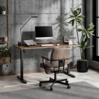 Masa de birou Sense7 Nojo Light 140x70 Dark Brown imaginea #5 — magazin online Desire.md