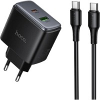 Încărcător Hoco C158A Type-C to Type-C Black