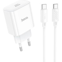Încărcător Hoco C76A Pro Majestic Type-C to Type-C White