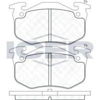 Set placute frână ICER 180649 imaginea #3 — magazin online Desire.md