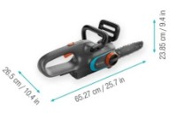 Ferăstrău cu lanţ cu acumulator Gardena 18V PowerSaw 250/18V P4A 25cm (14790-55) imaginea #6 — magazin online Desire.md