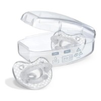 Suzeta Chicco Physio Crystal 2–6m 2pcs (175475) imaginea #3 — magazin online Desire.md