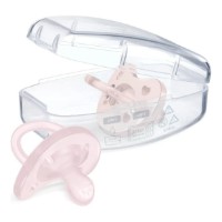 Пустышка Chicco Physio Soft 2–6m Pink 2pcs (175352) фото №2 — интернет-магазин Desire.md