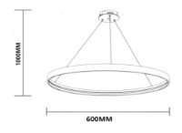 Люстра Horoz Harvey-53 (0190830053010) фото №2 — интернет-магазин Desire.md