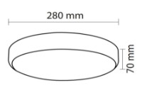 Plafonieră Horoz Lucas-20 (0270240020010) imaginea #3 — magazin online Desire.md