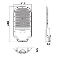 Уличный светильник Horoz Orlando Pro-100 (0740051100020) фото №3 — интернет-магазин Desire.md