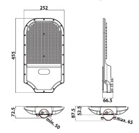 Уличный светильник Horoz Orlando Pro-150 (0740051150020) фото №4 — интернет-магазин Desire.md