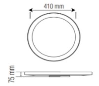 Plafonieră Horoz Terra 0270220048010 imaginea #2 — magazin online Desire.md