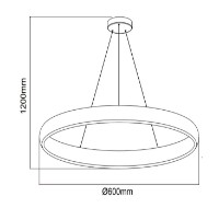Люстра Horoz Tssence-48 (0190700048020) фото №2 — интернет-магазин Desire.md