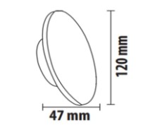 Уличный светильник Horoz Volcano-9 (0761190009020) фото №3 — интернет-магазин Desire.md