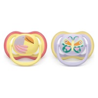 Suzeta Philips Avent Ultra Air 0-6m 2pcs (SCF087/04) imaginea #2 — magazin online Desire.md