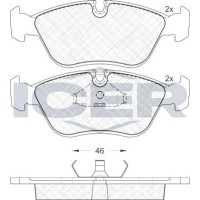 Set placute frână ICER 180934 imaginea #4 — magazin online Desire.md