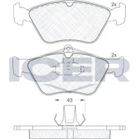 Set placute frână ICER 180988 imaginea #3 — magazin online Desire.md