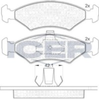 Set placute frână ICER 181142 imaginea #3 — magazin online Desire.md