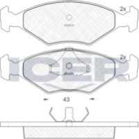 Set placute frână ICER 181148