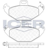 Комплект тормозных колодок ICER 181314 фото №3 — интернет-магазин Desire.md
