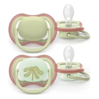 Suzeta Philips Avent Ultra Air Day&Night 6-18m 2pcs (SCF087/18) 
