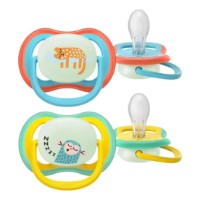 Suzeta Philips Avent Ultra Air Nighttime 18m+ 2pcs (SCF376/32) 