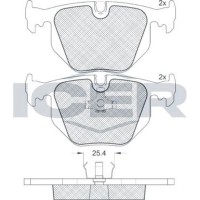 Set placute frână ICER 181548 imaginea #2 — magazin online Desire.md