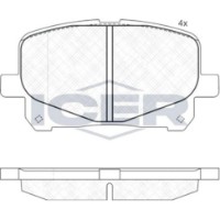 Set placute frână ICER 181555 imaginea #3 — magazin online Desire.md