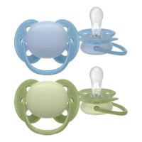 Suzeta Philips Avent Ultra Soft 0-6m 2pcs (SCF091/37) 