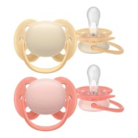 Suzeta Philips Avent Ultra Soft 0-6m 2pcs (SCF091/38) 