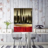 Картина ArtShop Abstract City Silhouette 30x60cm (PA127-XL-PL)